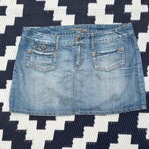 American Eagle Denim Mini Skirt
